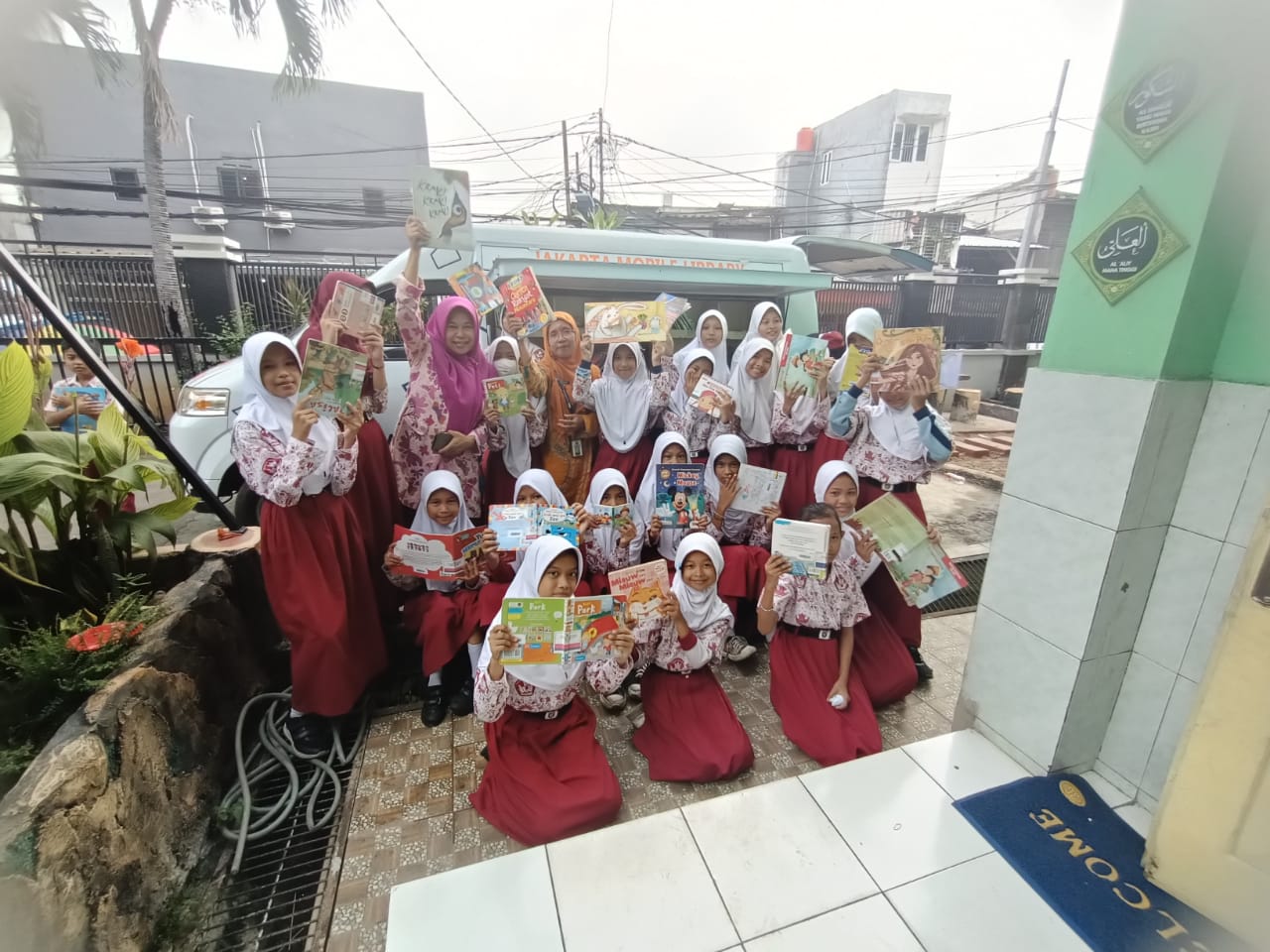 Apresiasi Baca Jakarta Tahap 1 Di RPTRA Karang Anyar Kecamatan Sawah Besar